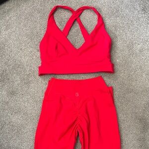 Buffbunny Collection bright red set